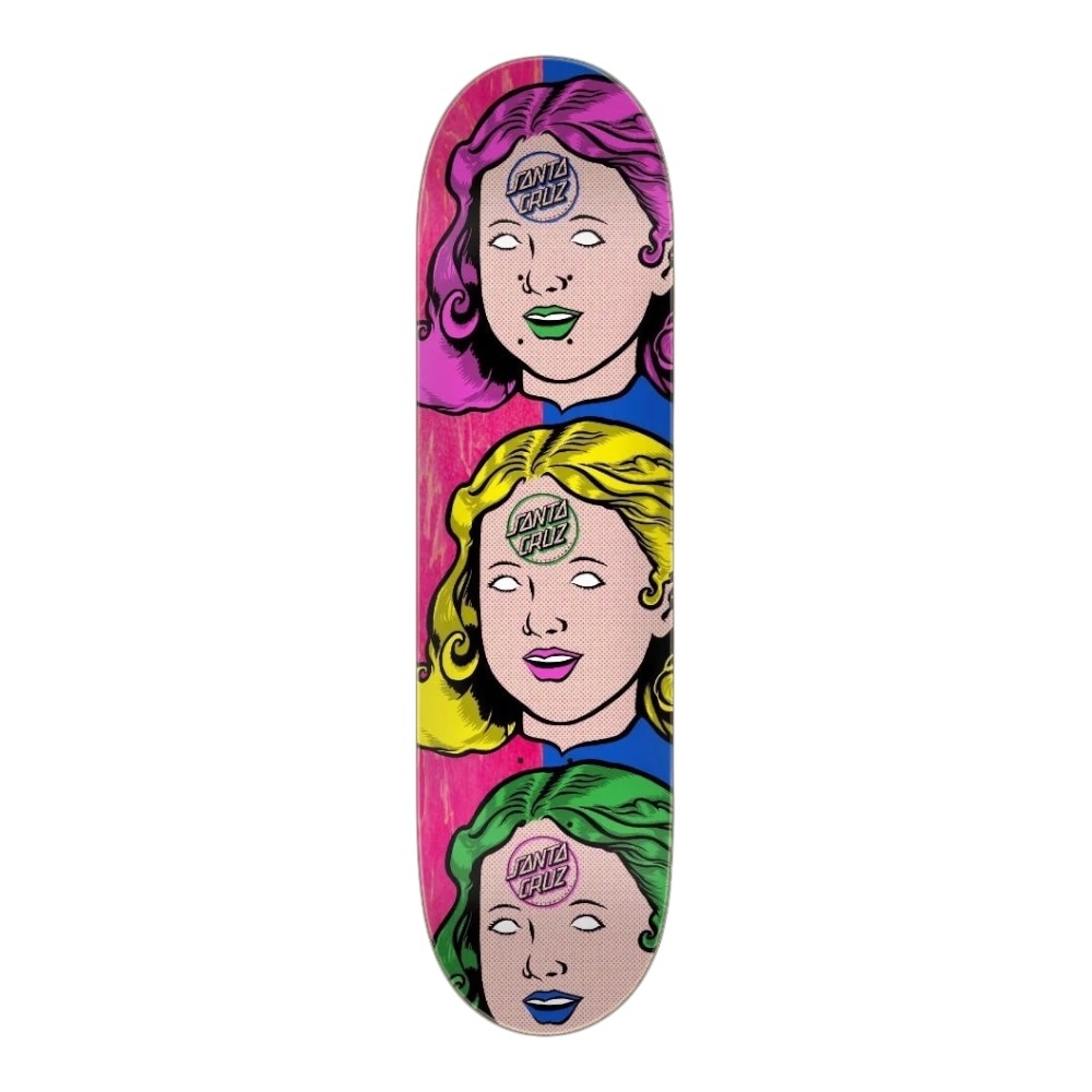 Santa Cruz Deck Possessed Head - 8.0