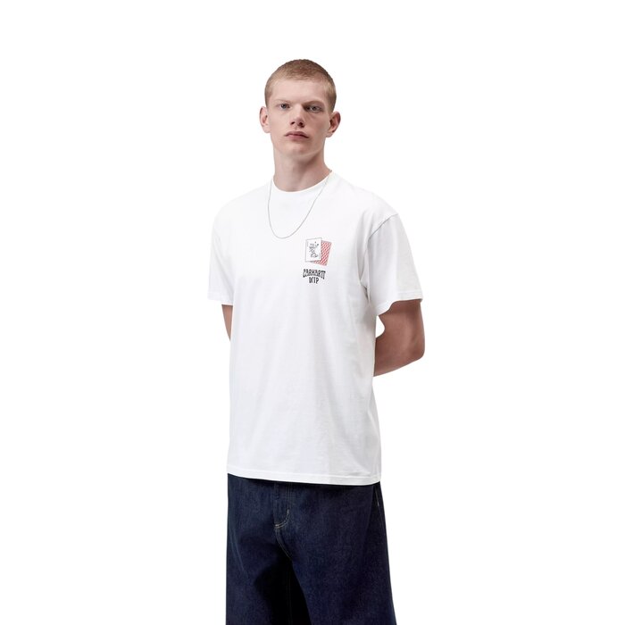 Carhartt WIP S/S Playing Cards T-Shirt - White