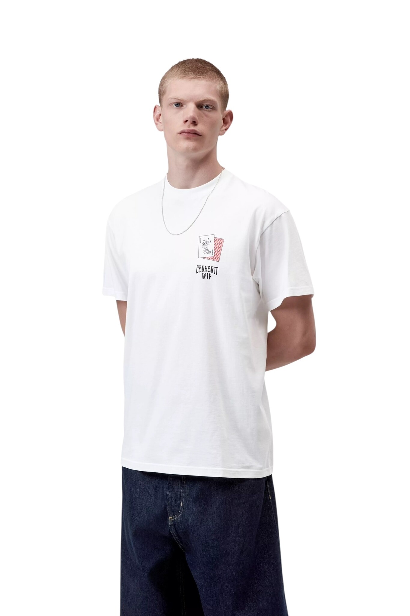 Carhartt WIP S/S Playing Cards T-Shirt - White