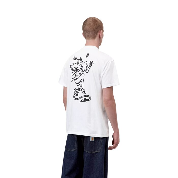 Carhartt WIP S/S Playing Cards T-Shirt - White