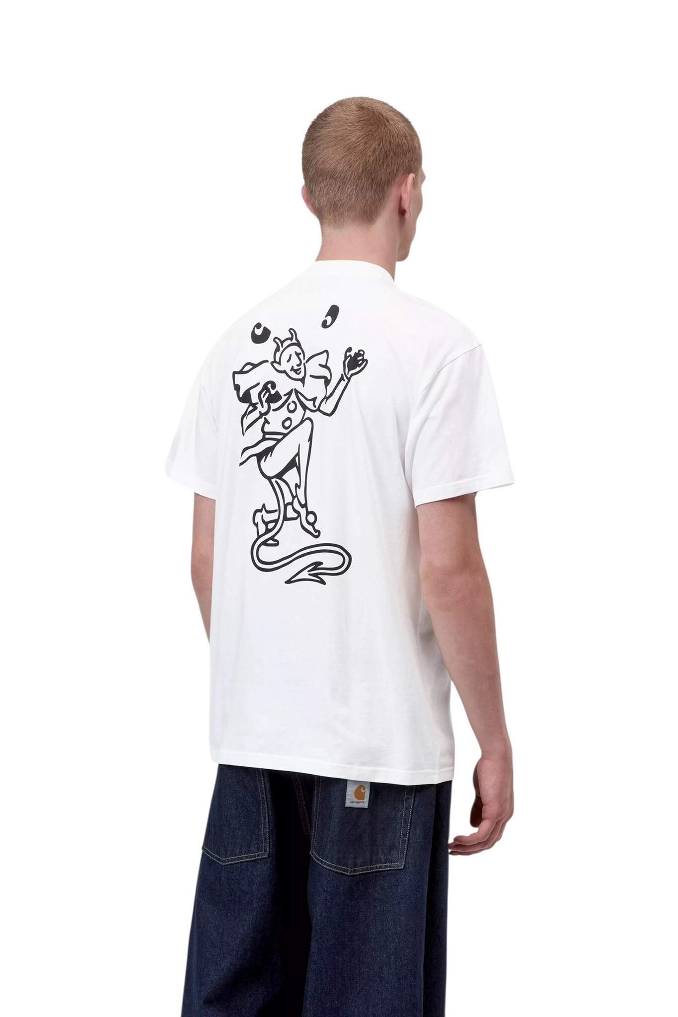 Carhartt WIP S/S Playing Cards T-Shirt - White