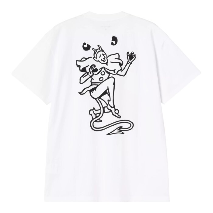 Carhartt WIP S/S Playing Cards T-Shirt - White