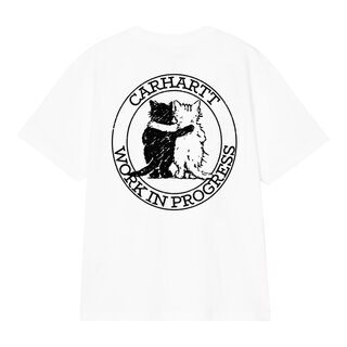 Carhartt WIP W' S/S Hugging Cats T-Shirt - White
