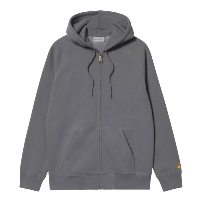 Carhartt WIP Hooded Chase Jacket - Styx/Gold