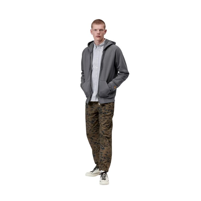 Carhartt WIP Hooded Chase Jacket - Styx/Gold