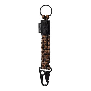 Carhartt WIP Rope Keyholder - Knit Hamilton Brown/Black