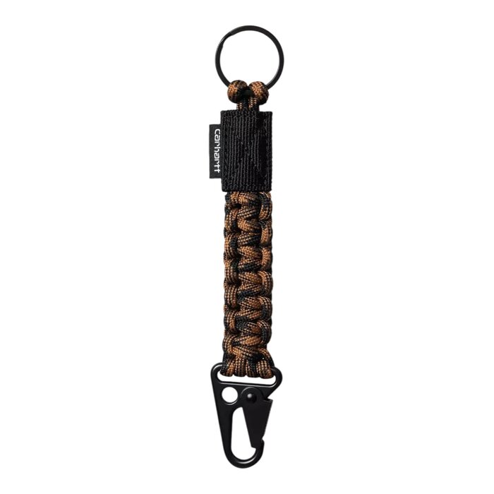 Carhartt WIP Rope Keyholder - Knit Hamilton Brown/Black