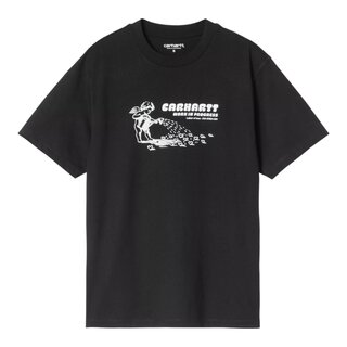 Carhartt WIP W' S/S Bumper Sticker T-Shirt - Black