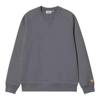 Carhartt WIP Chase Sweat - Styx/Gold