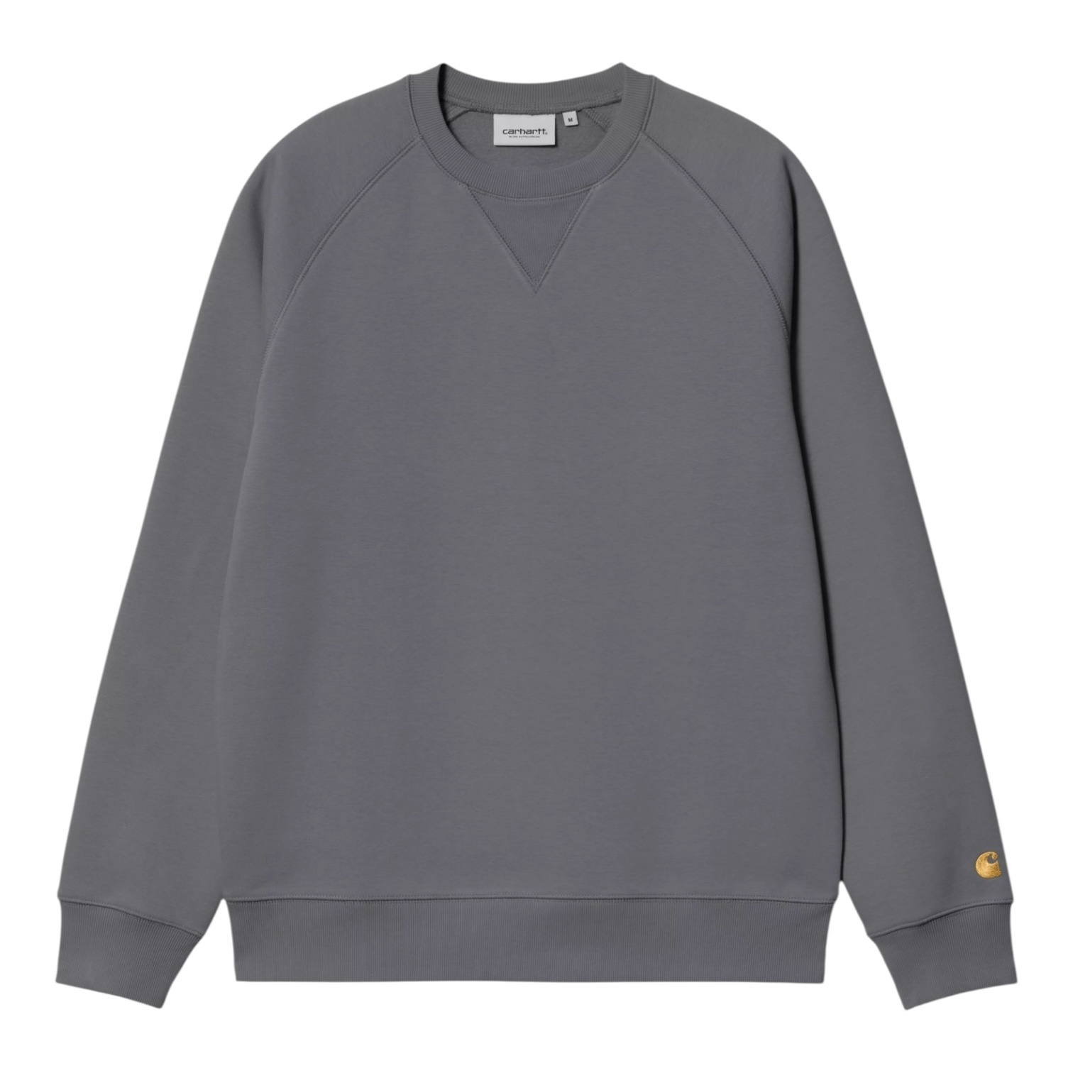 Carhartt WIP Chase Sweat - Styx/Gold