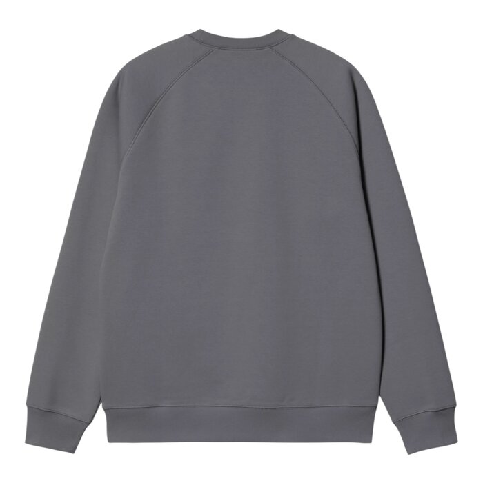 Carhartt WIP Chase Sweat - Styx/Gold