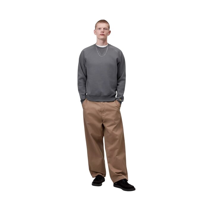 Carhartt WIP Chase Sweat - Styx/Gold