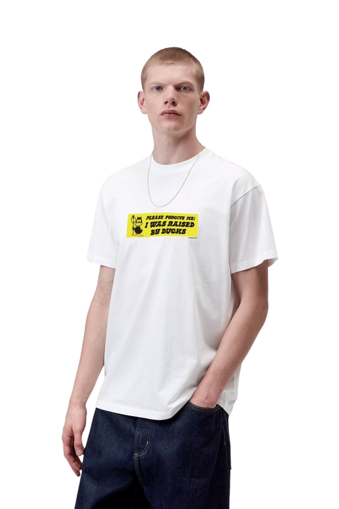 Carhartt WIP S/S Bumper Car T-Shirt - White