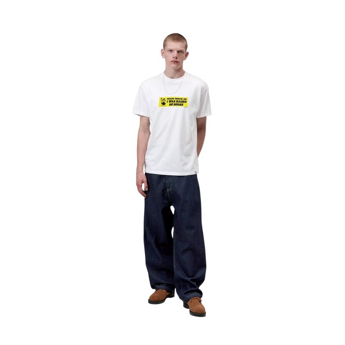 Carhartt WIP S/S Bumper Car T-Shirt - White