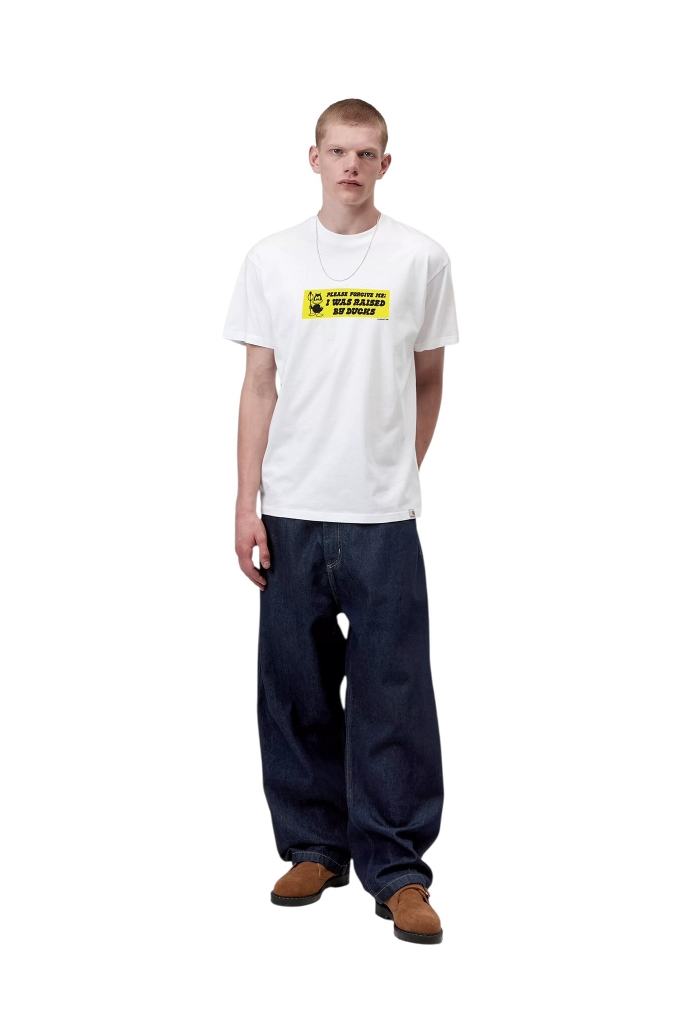 Carhartt WIP S/S Bumper Car T-Shirt - White