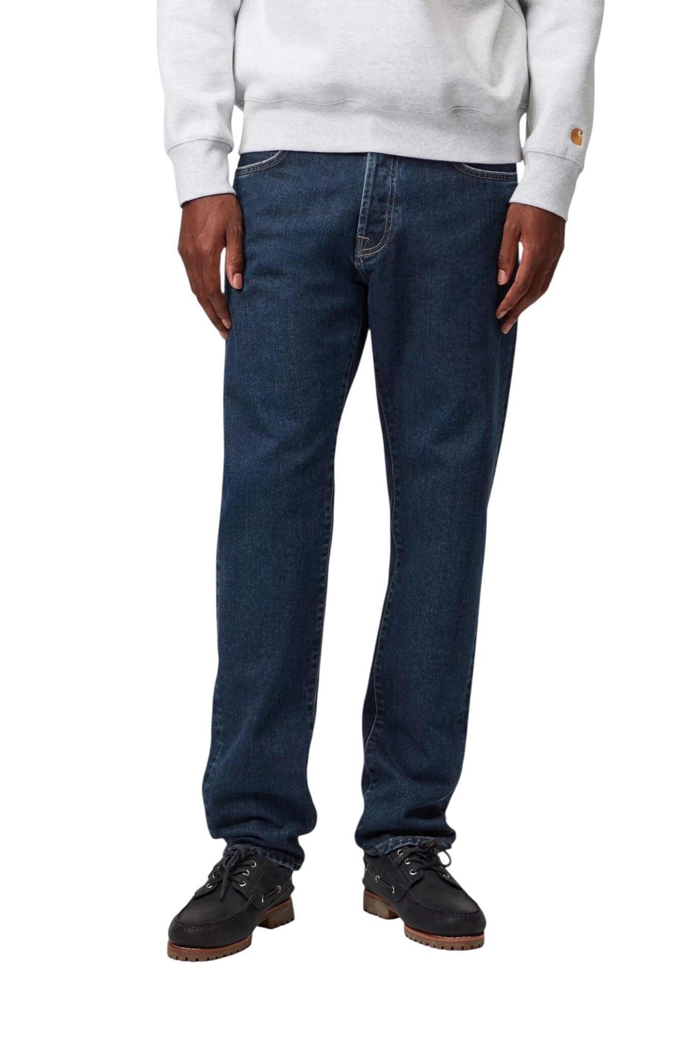 Carhartt WIP Klondike Pant - Blue (Stone Washed)
