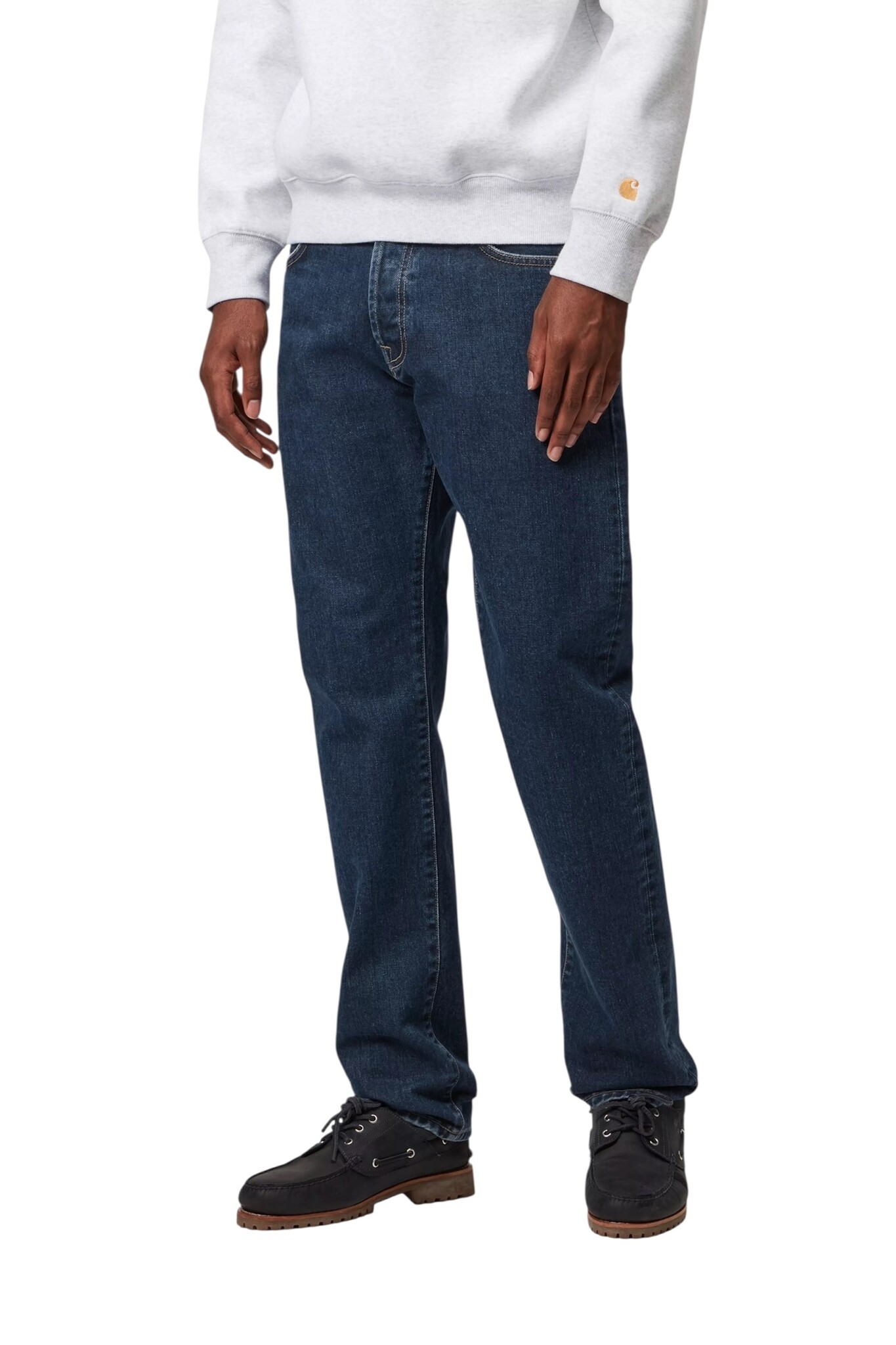 Carhartt WIP Klondike Pant - Blue (Stone Washed)