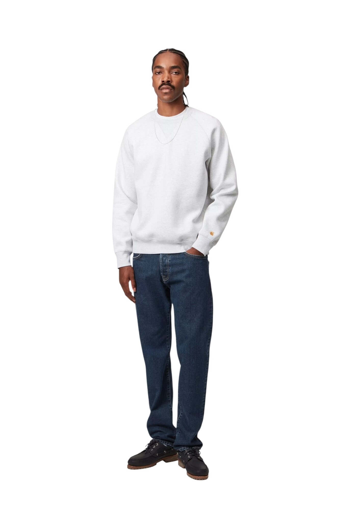 Carhartt WIP Klondike Pant - Blue (Stone Washed)
