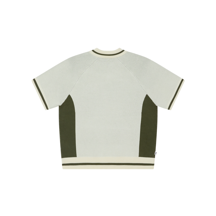 Obey Sport Polo Sweater - Unbleached Multi