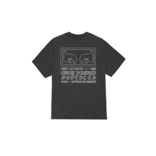 Obey Design Services T-shirt - Vintage Black
