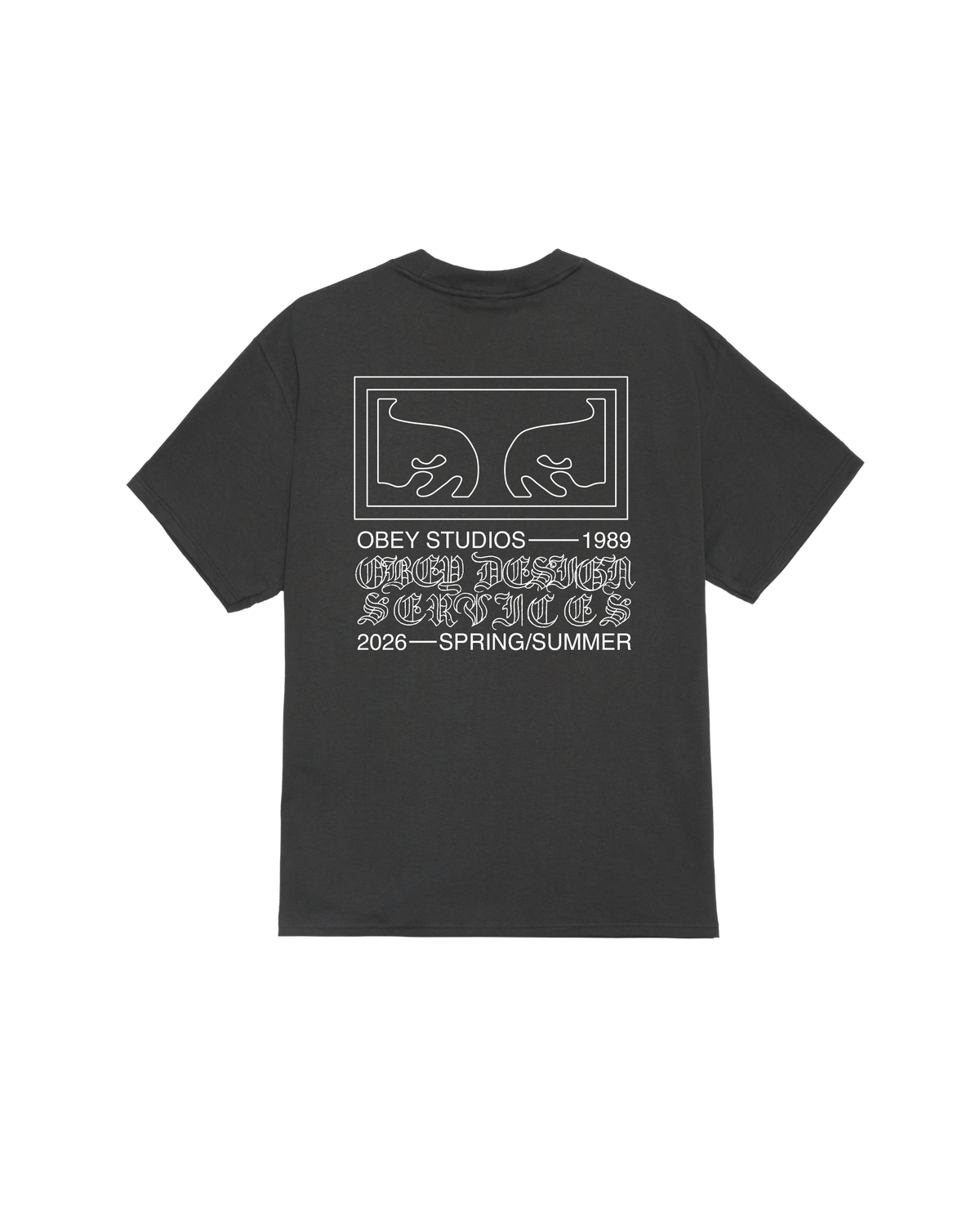 Obey Design Services T-shirt - Vintage Black