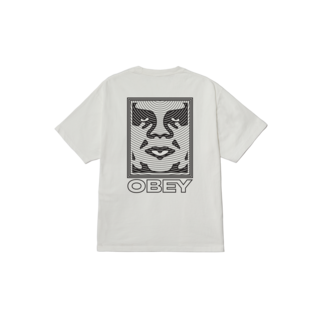 Obey Ripple T-Shirt - Pigment Vintage White