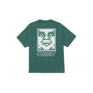 Obey Ripple T-Shirt - Pigment Rainforest