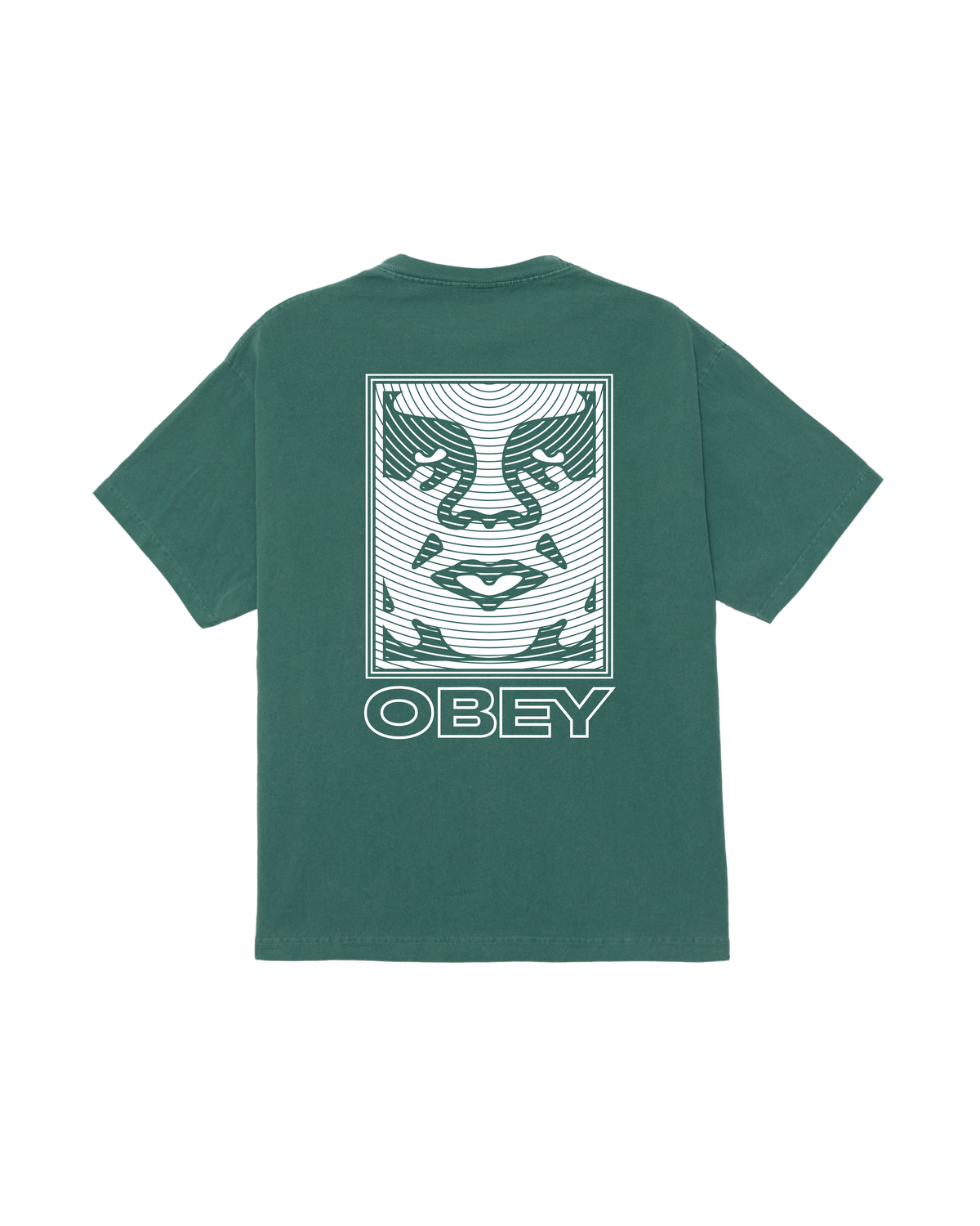 Obey Ripple T-Shirt - Pigment Rainforest