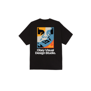 Obey Visual Design T-shirt - Black