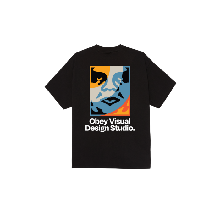 Obey Visual Design T-shirt - Black