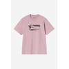 W' S/S Bumper Sticker T-Shirt - Hortensia
