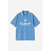 S/S Terrace Football T-Shirt - Heart Train Jacquard/Curacao