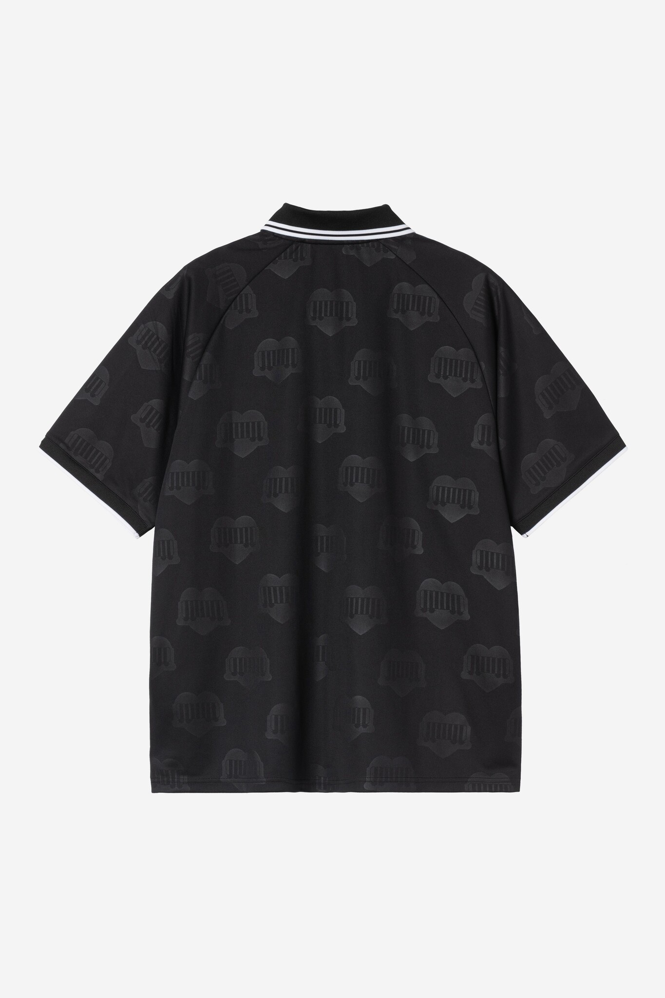 Carhartt WIP S/S Terrace Football T-Shirt - Heart Train Jacquard/Black