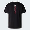 M' Vertical Regular T-shirt - Black