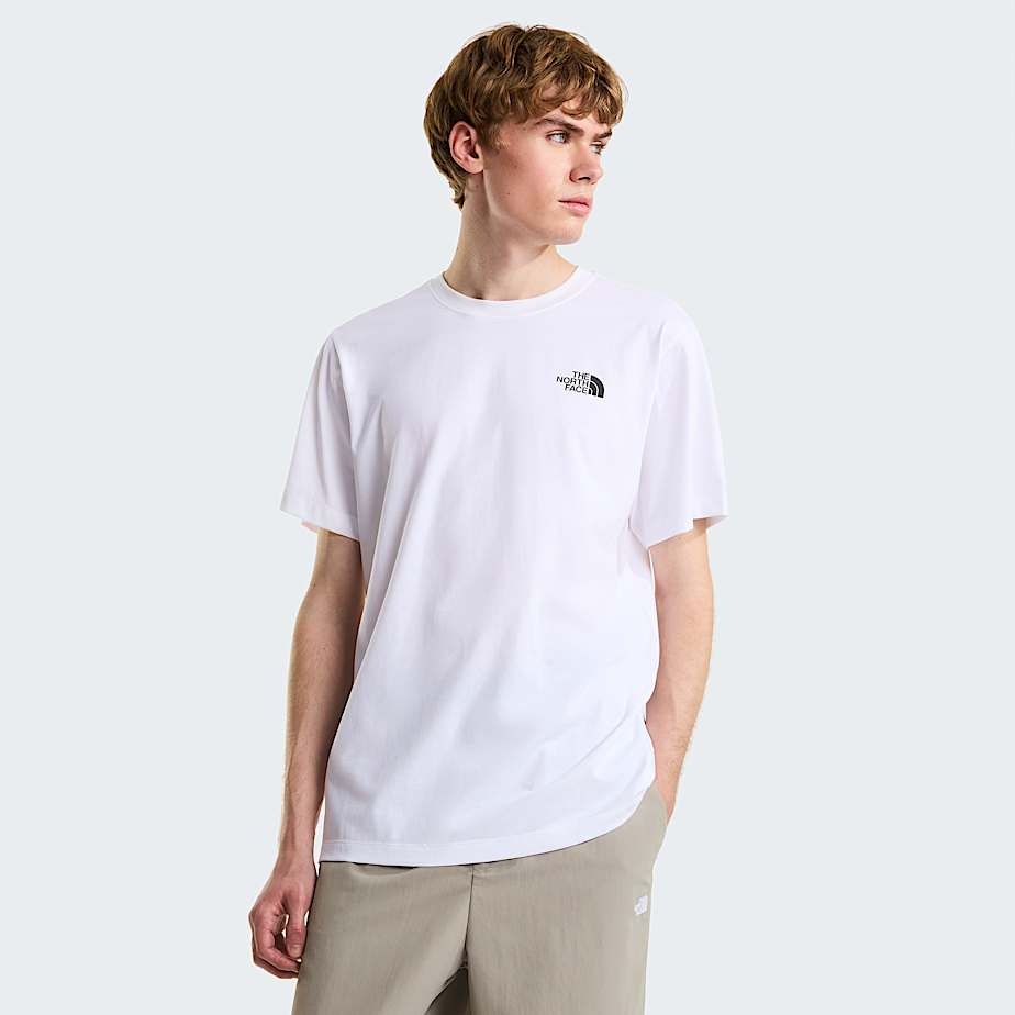 The North Face M' Vertical Regular T-shirt - TNF White