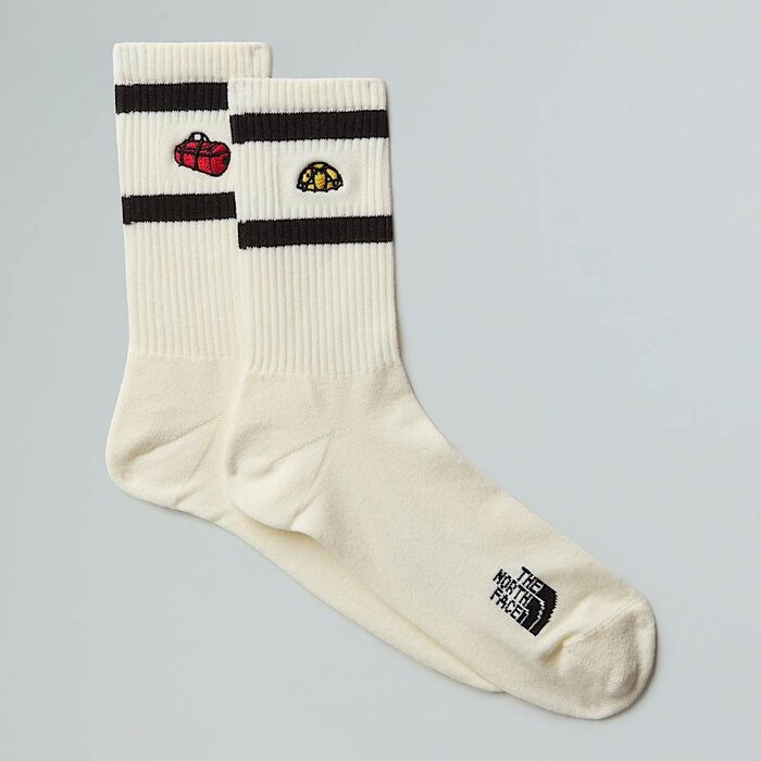 The North Face Everyday Crew Icons Sock - White Dune