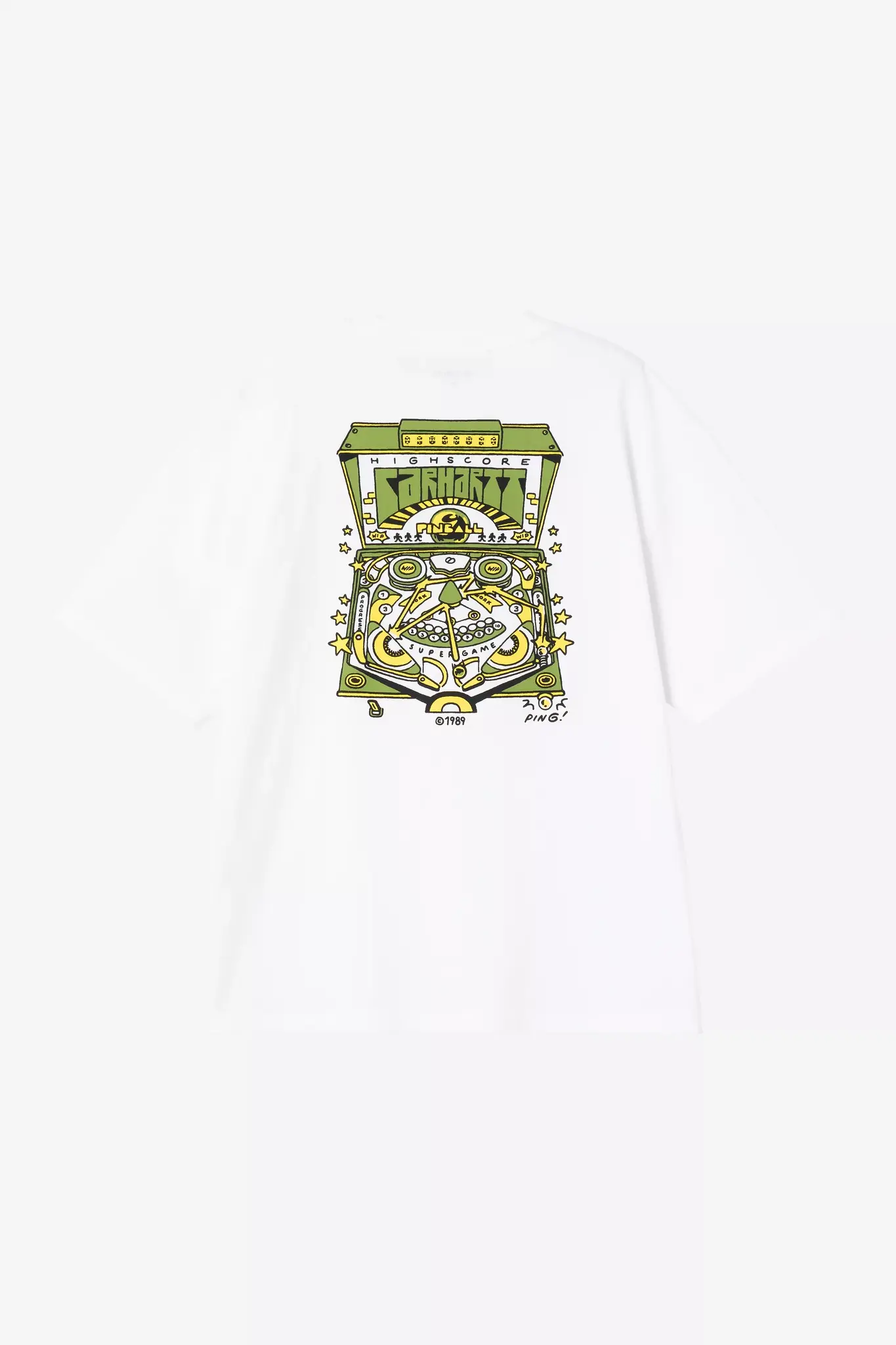 Carhartt WIP S/S Pinball T-Shirt - White