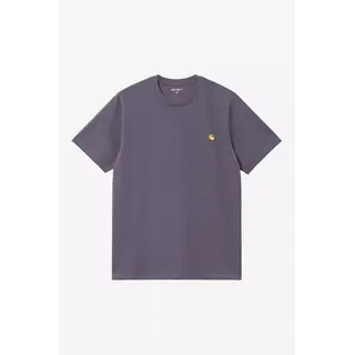 Carhartt WIP S/S American Script T-Shirt - Shady Purple