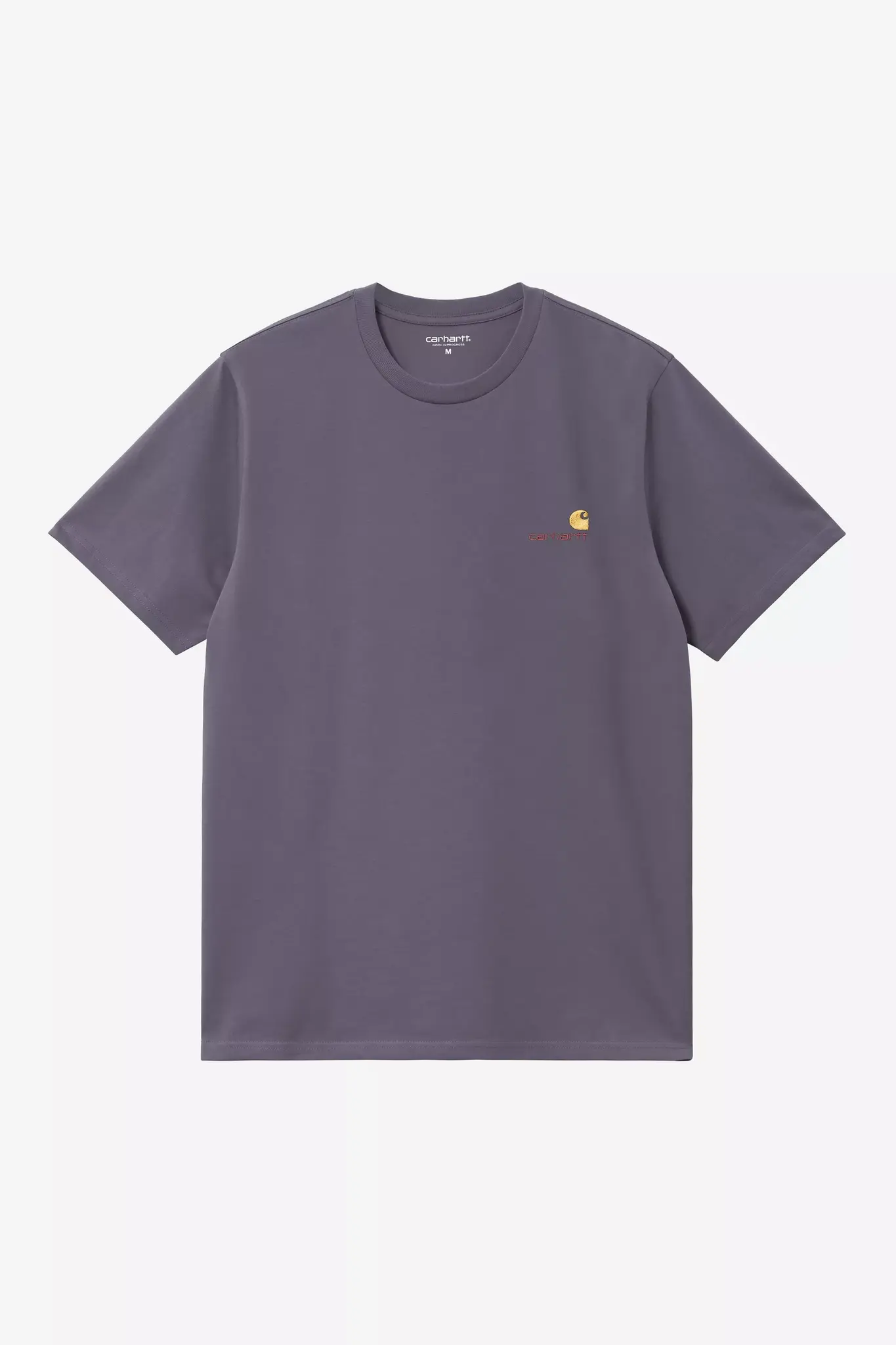 Carhartt WIP S/S American Script T-Shirt - Shady Purple