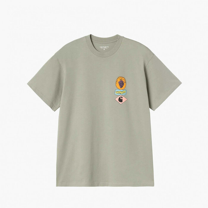 Carhartt WIP S/S Stacked Grapes T-Shirt - Shady Green