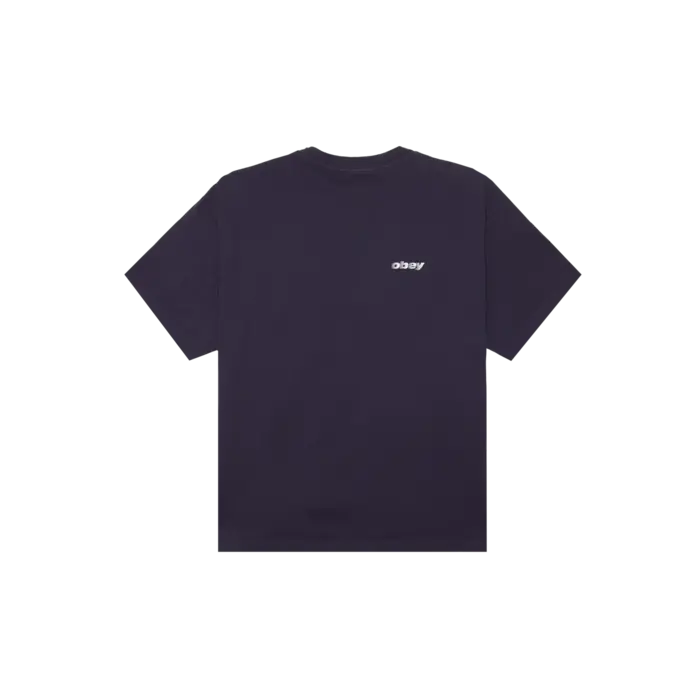 Obey Diffusion T-Shirt - Pigment Purple Velvet
