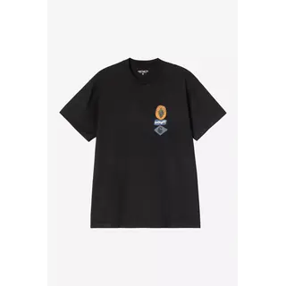Carhartt WIP S/S Stacked Grapes T-Shirt - Black
