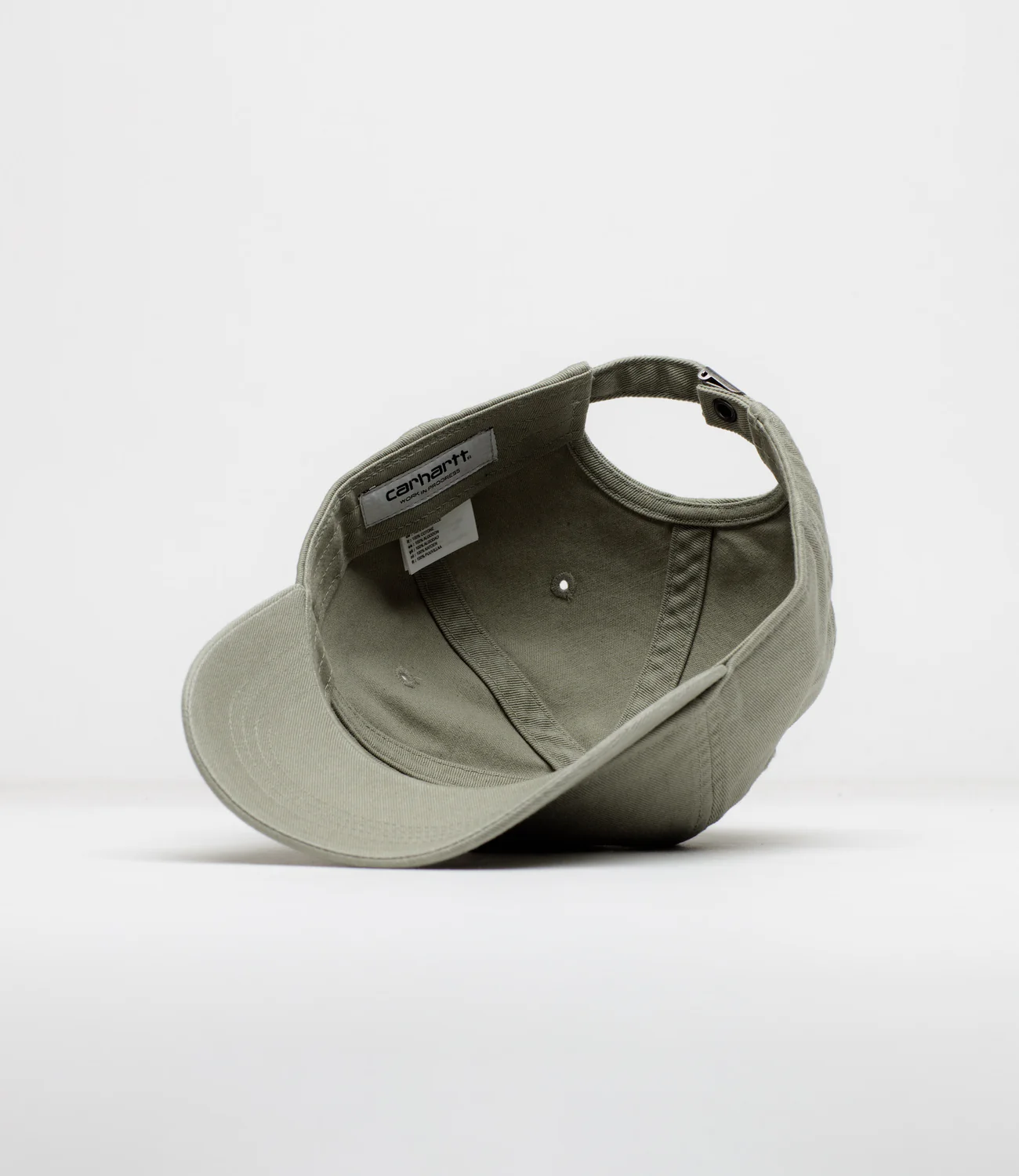 Carhartt WIP Madison Logo Cap - Shady Green/White