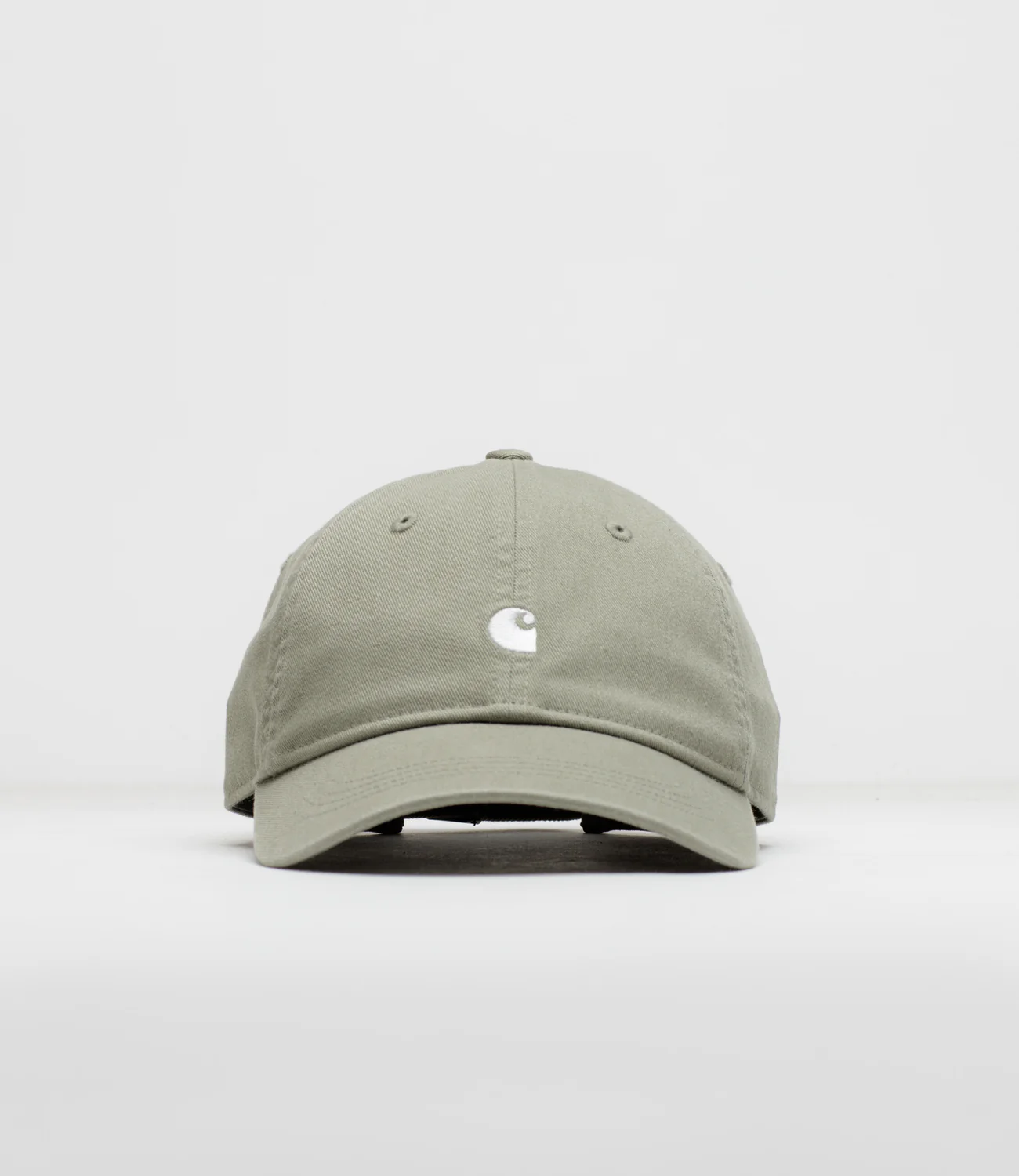 Carhartt WIP Madison Logo Cap - Shady Green/White