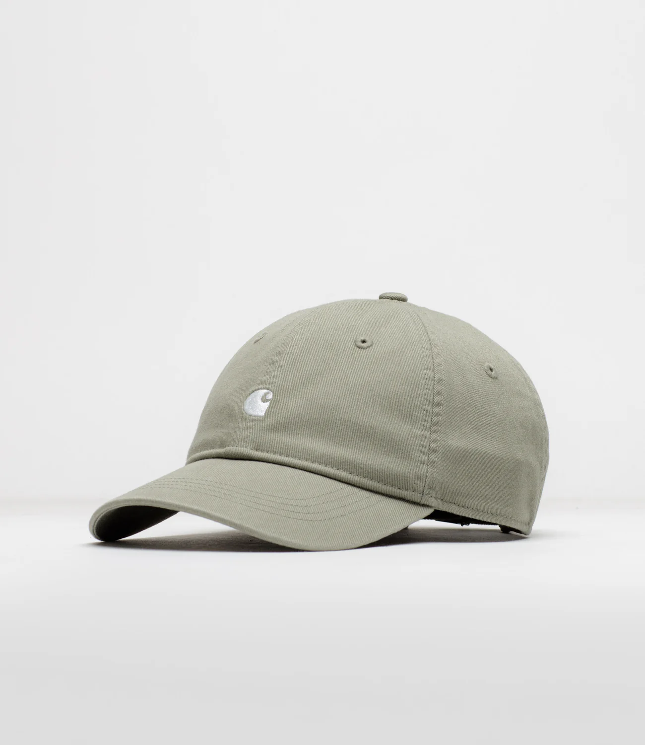 Carhartt WIP Madison Logo Cap - Shady Green/White