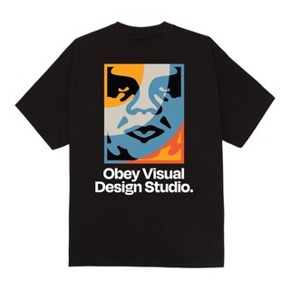 Obey Visual Design T-shirt - Black