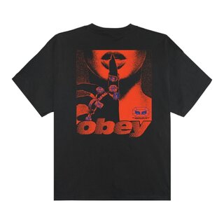 Obey Exports T-Shirt - Vintage Black