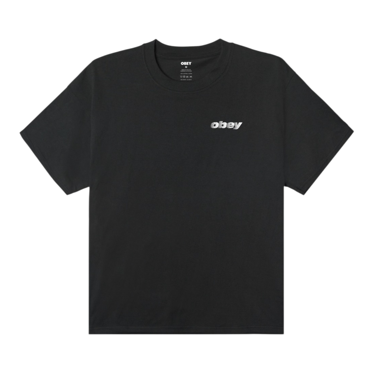 Obey Exports T-Shirt - Vintage Black