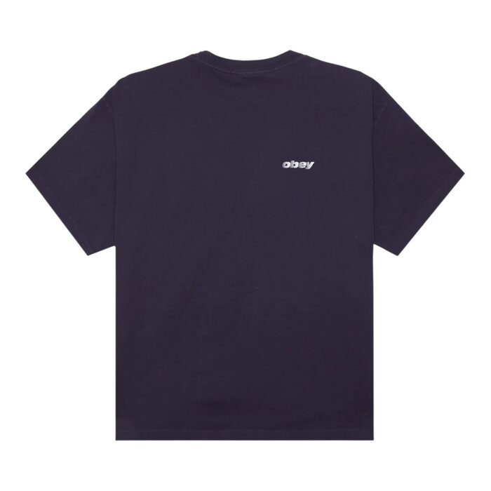 Obey Diffusion T-Shirt - Pigment Purple Velvet