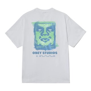 Obey Chalky Icon T-shirt - Heather Grey